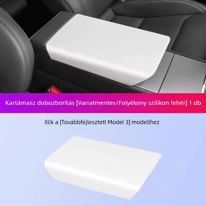 Szilikon kartámasz doboz fedél Tesla Model 3, Model Y és YL