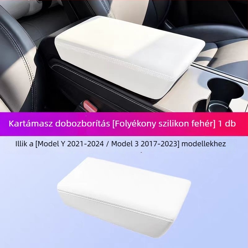 Szilikon kartámasz doboz fedél Tesla Model 3, Model Y és YL