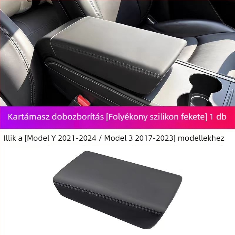 Szilikon kartámasz doboz fedél Tesla Model 3, Model Y és YL