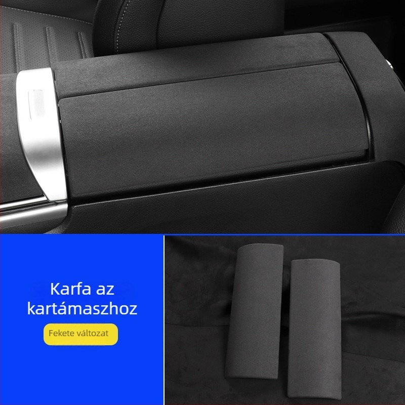 Mercedes-Benz belső középkonzol panel velúr bőrrel, kompatibil a W206-tal