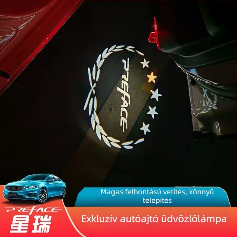 Xingrui autóajtó üdvözlő lámpa, belső környezeti világítás, LED 12V 14.4W, modell Xingrui