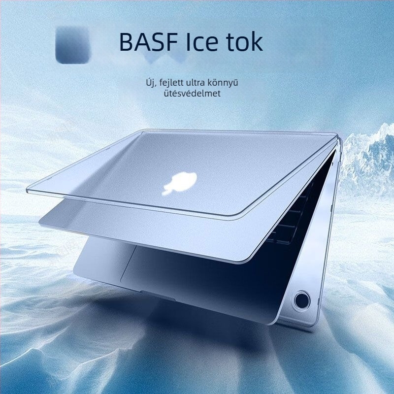 MacBook védőtok Pro modellekhez, műanyag borítás, 2022-es megjelenés