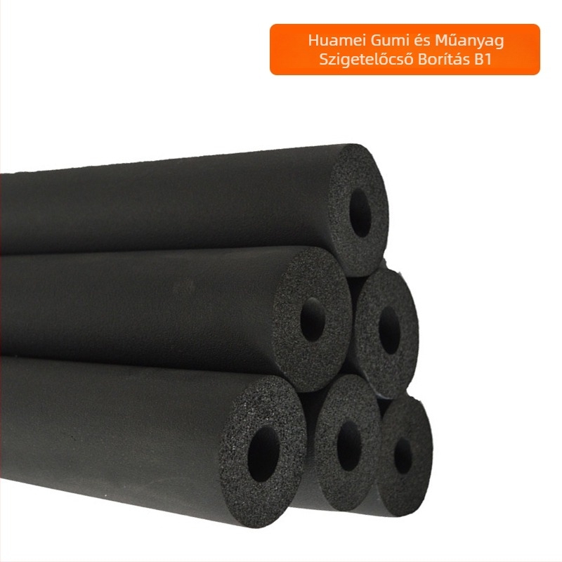 Gumi- és műanyag csőszigetelő hüvely vízcsővekhez — Huamei, modell Rubber pipe