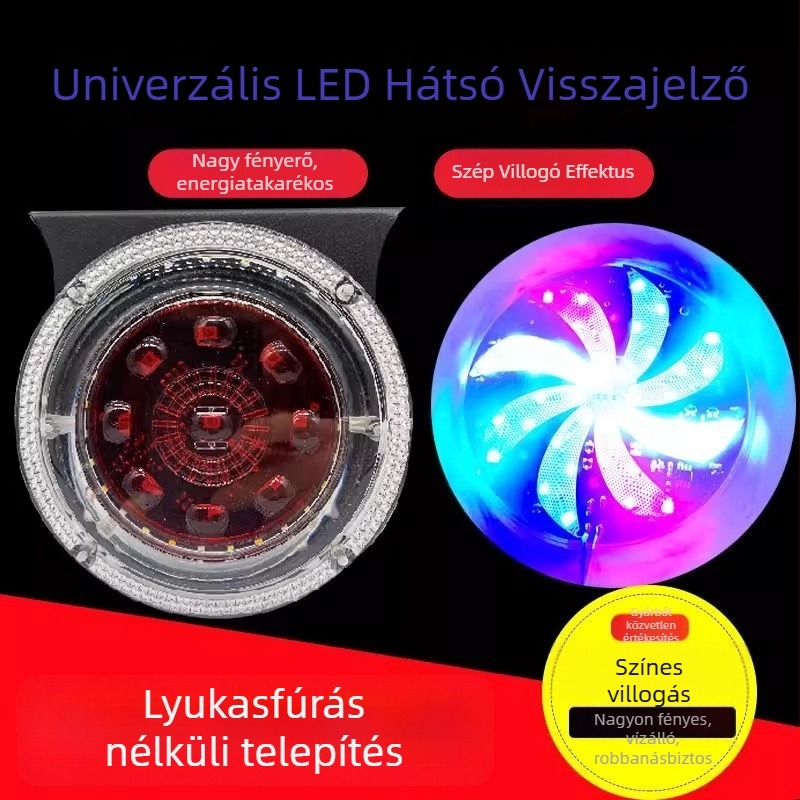 LED hátsó lámpa teherautóhoz, modell 1213, márka Xinwuke, kompatibil más modellekkel