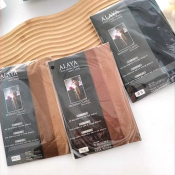 ALAYA harisnyanadrág - Nylon rost, csúszásmentes, vékony, egyszínű mintázat