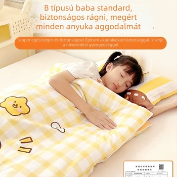 Glaixing Baba Alvózsák – 100% pamut, poliészter töltet, anti-kick pléd, egyszerű stílus