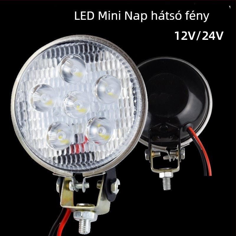 Teherautó tolatófénye – LED hátsó lámpa, 12V/24V, LED fényforrás