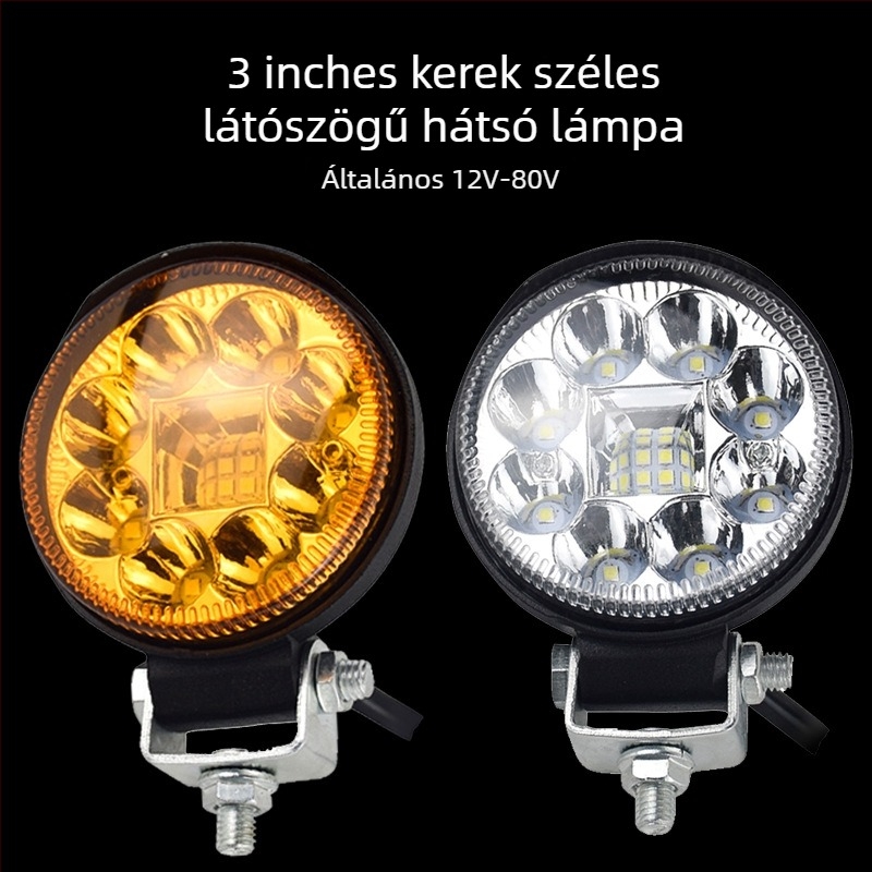 Teherautó tolatófénye – LED hátsó lámpa, 12V/24V, LED fényforrás
