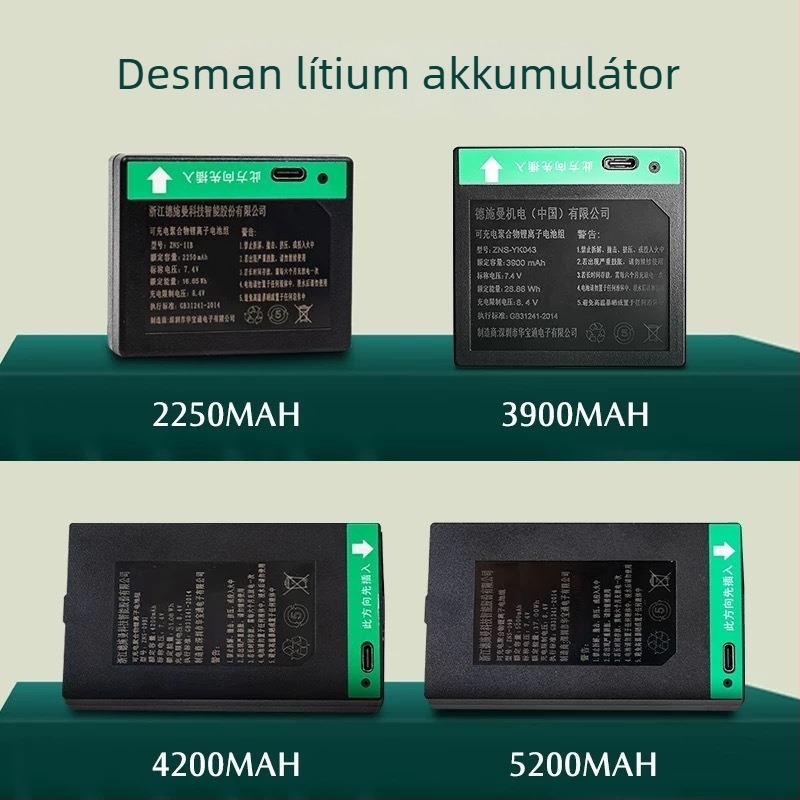 Deshmann Okoszár Q5MPuls, Q5MPro, Q50FMax, Q50MPro lítium akkumulátorral – Huabaotong