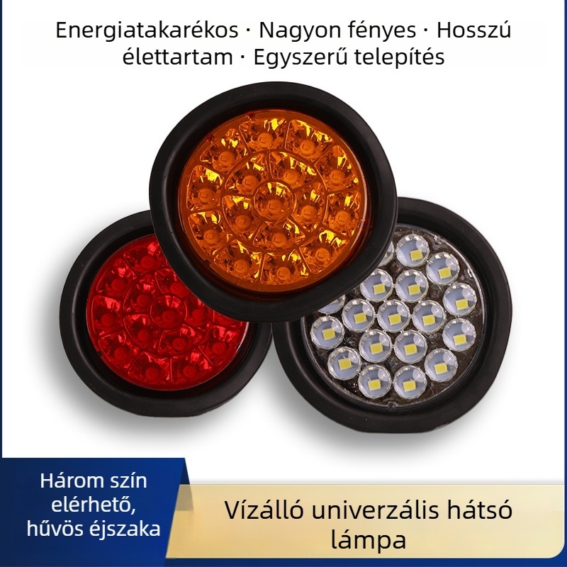 Kamion LED hátsó lámpa Yl-239, univerzális típus, 12-24V, 5W, 5000 lm
