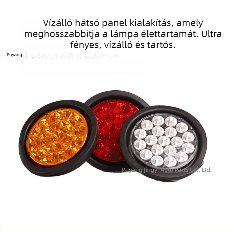 Kamion LED hátsó lámpa Yl-239, univerzális típus, 12-24V, 5W, 5000 lm