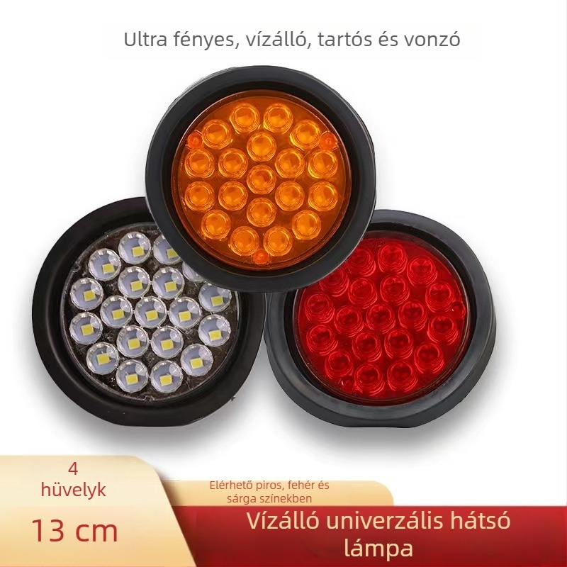 Kamion LED hátsó lámpa Yl-239, univerzális típus, 12-24V, 5W, 5000 lm