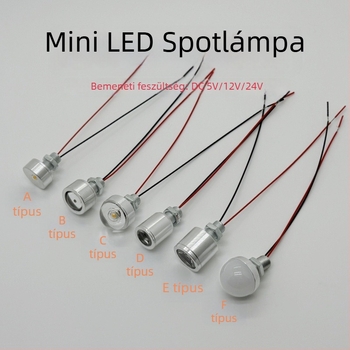 DC 12V LED lámpa — rendkívül fényes, állandó feszültség, kompakt LED izzó az eszközök megvilágításához
