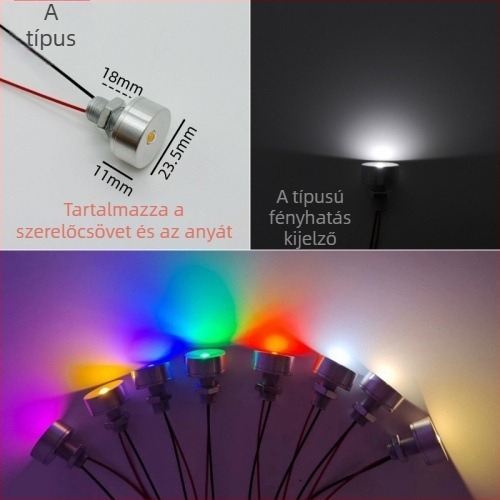 DC 12V LED lámpa — rendkívül fényes, állandó feszültség, kompakt LED izzó az eszközök megvilágításához