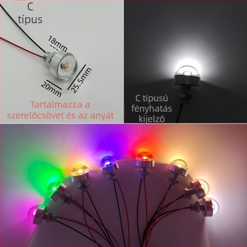 DC 12V LED lámpa — rendkívül fényes, állandó feszültség, kompakt LED izzó az eszközök megvilágításához