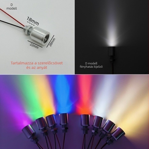 DC 12V LED lámpa — rendkívül fényes, állandó feszültség, kompakt LED izzó az eszközök megvilágításához