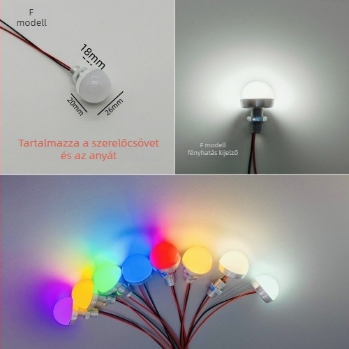 DC 12V LED lámpa — rendkívül fényes, állandó feszültség, kompakt LED izzó az eszközök megvilágításához