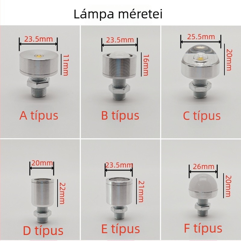 DC 12V LED lámpa — rendkívül fényes, állandó feszültség, kompakt LED izzó az eszközök megvilágításához