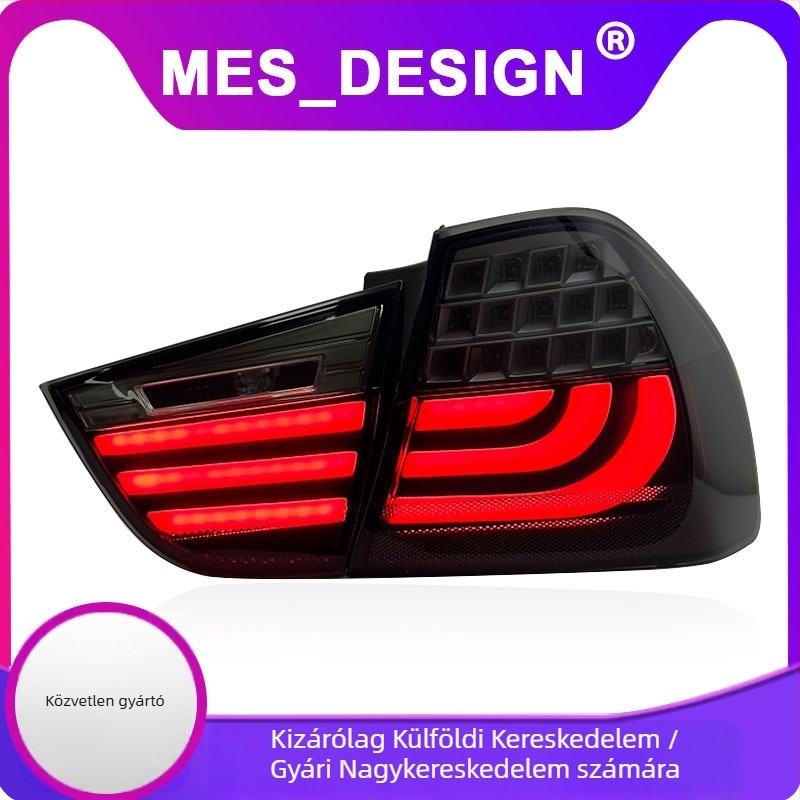 MES LED hátsó lámpa készlet BMW 3-as sorozat E90 (05-12) – menetvilágítás, féklámpa, index és tolató lámpa