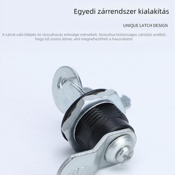 Villanymérő doboz ajtózár – hengeres zár elosztó szekrényekhez, modern minimalista dizájn, testreszabható opció, modell A400-1