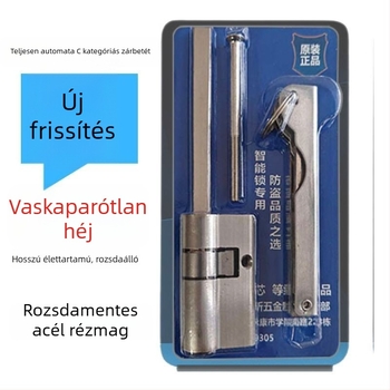 Ujjlenyomat-zárhoz való zárbetét lakossági használatra, fél-automatától teljesen automatikusig, C-szintű lopás elleni zárbetét