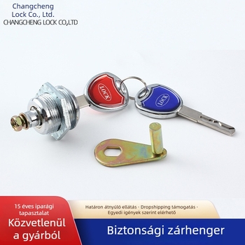 C osztályú széf zárbetét – univerzális főzár cilinder, klasszikus stílus, otthoni használatra, különböző méretű széfekhez