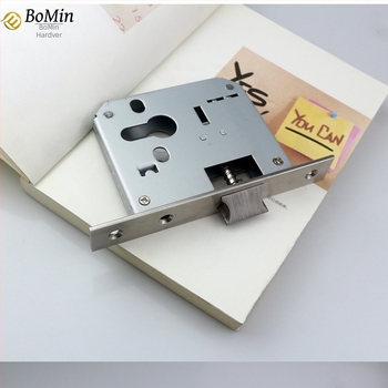 Boming BMB-01 55ZL-B mortise zár – rozsdamentes acélból, fa- és acél ajtókhoz