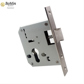 Boming BMB-01 55ZL-B mortise zár – rozsdamentes acélból, fa- és acél ajtókhoz