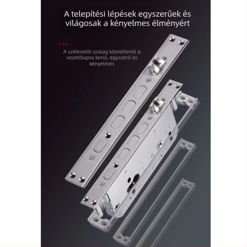 Zártest oldalsó sáv adapter – rozsdamentes acél – háztartási használatra – modern minimalist stílus
