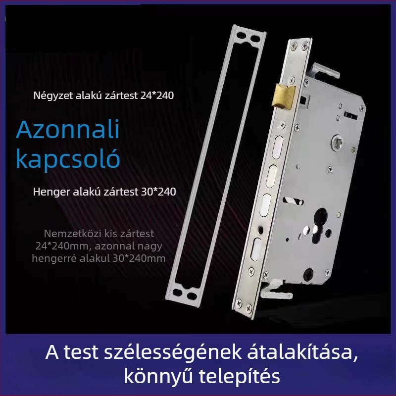 Zártest oldalsó sáv adapter – rozsdamentes acél – háztartási használatra – modern minimalist stílus