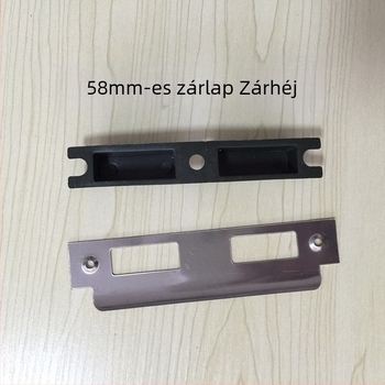 58 zártest, 5850 körfejű, 180 mm, rozsdamentes acél, nehéz rugó, mechanikus szétválasztott zártest