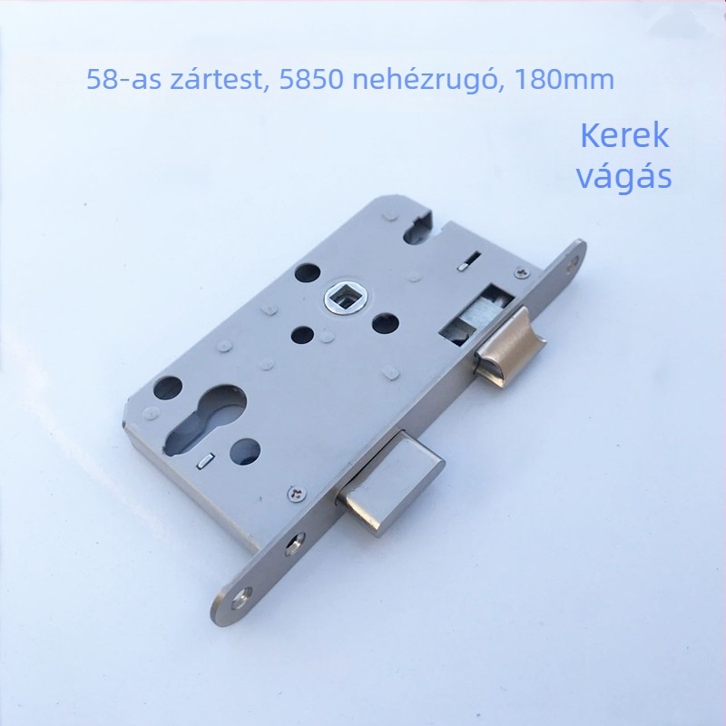 58 zártest, 5850 körfejű, 180 mm, rozsdamentes acél, nehéz rugó, mechanikus szétválasztott zártest