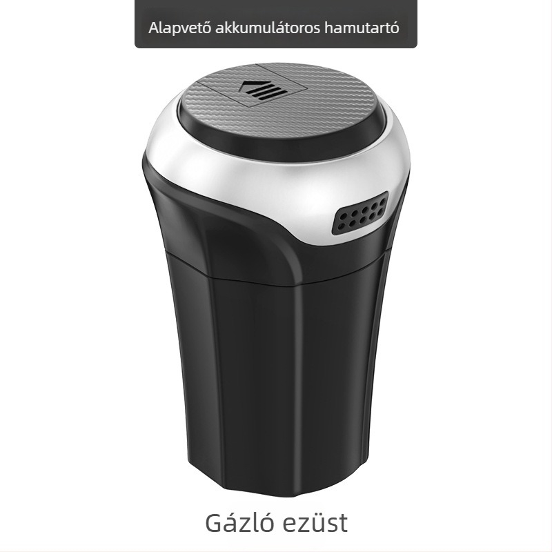 Fém autó hamutál, Y265 modell, 270 g, illeszkedik a legtöbb pohártartóhoz, lakkozott felület