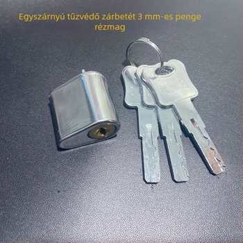 Tűzvédelmi ajtó zárbetét biztonsági ajtókhoz – lopás elleni védelem, átjáró/evakuáció