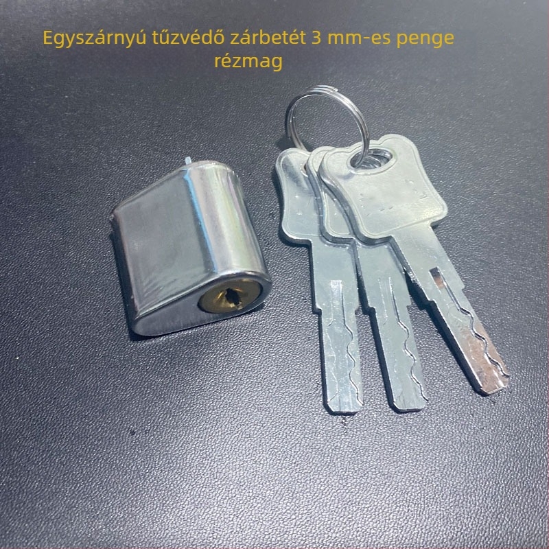 Tűzvédelmi ajtó zárbetét biztonsági ajtókhoz – lopás elleni védelem, átjáró/evakuáció