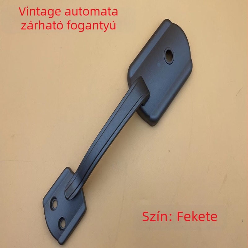 Vas kapu ajtófogantyú, lopás elleni védelem, modell 806, anyag 806, modern minimalist stílus