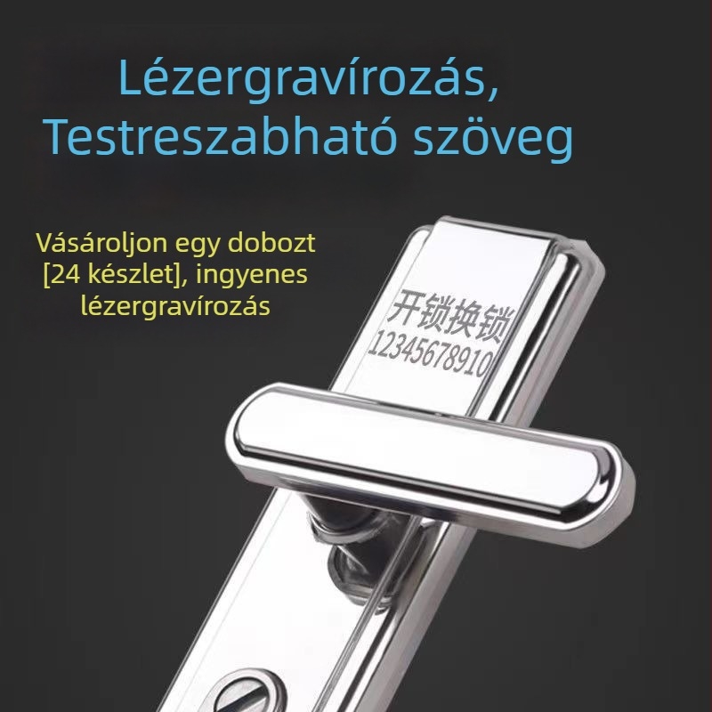 Rozsdamentes acélból készült anti-lopás ajtókilincs, kültéri és beltéri ajtókhoz, szoba- és tűzvédelmi ajtókhoz