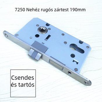 7250 Zártest faajtókhoz – Beltéri használatra, hálószobához, elválasztott átjáró, luxus dupla nyitású mechanikus kilinccsel