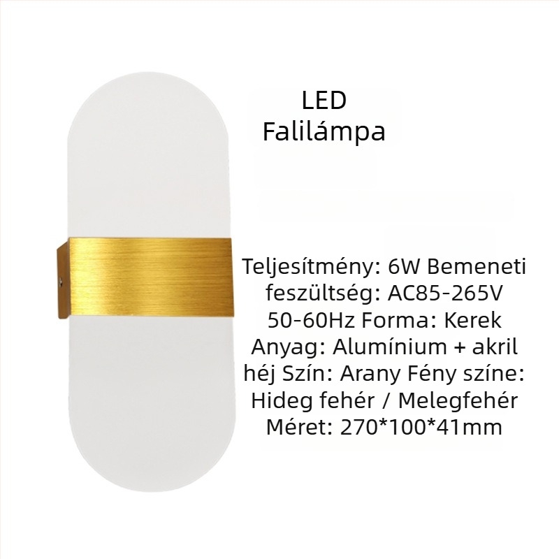 Beltéri alumínium falikar derékszögű, lekerekített sarkú kivitelben, nappaliba, folyosóra és hálószobába – minimalist dekorációs világítás