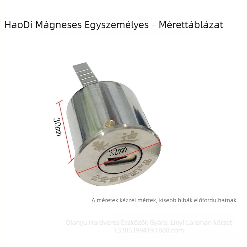 Haodi zárbetét, generációk 1–3, mágneses zárbetét régi típusú biztonsági ajtókhoz