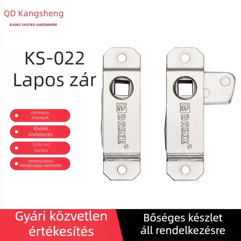 BASKE karbantartási ajtózár tűzvédelmi vizsgálati ajtókhoz és elektromos dobozokhoz