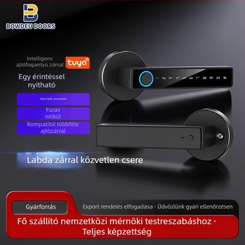 Bowdeu Bd-l01 3D arcfelismeréses okos ajtózár jelszóval, ujjlenyomat és kártya hozzáféréssel — 50 ujjlenyomatcsoport, 110 jelszócsoport, 110 kártyacsoport, szkennelési idő <0,01 s