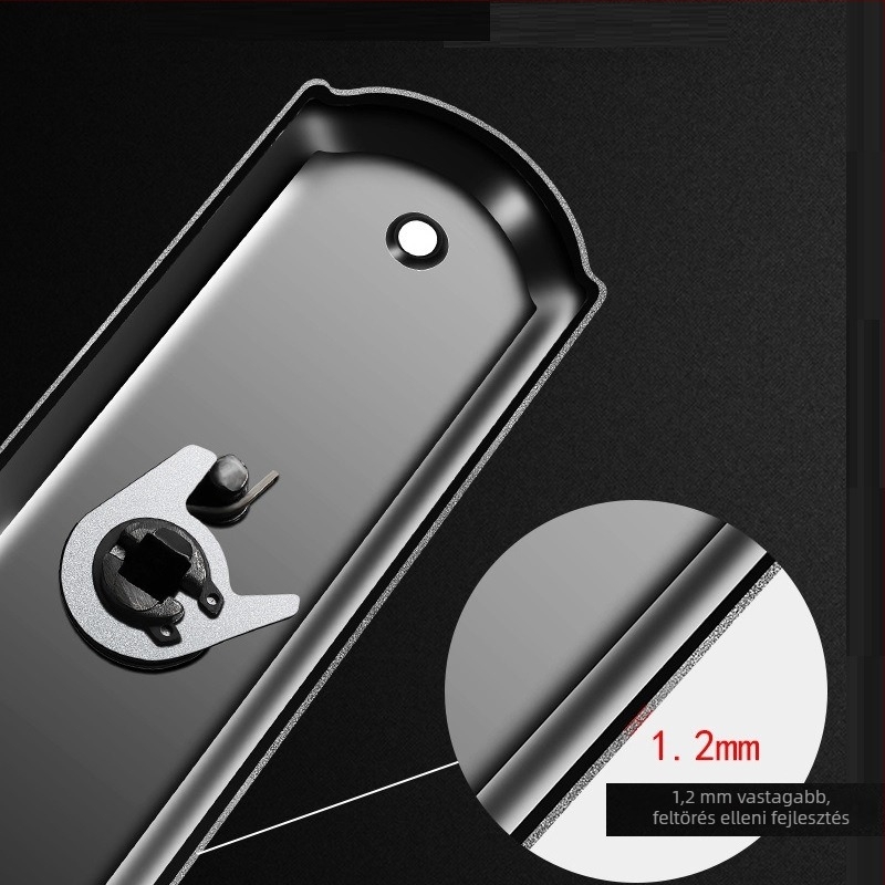 Ajtózár panel – vas test; márka EIMING/WEI Ming; modell Anti-theft door lock panel-iron; stílus modern minimalizmus