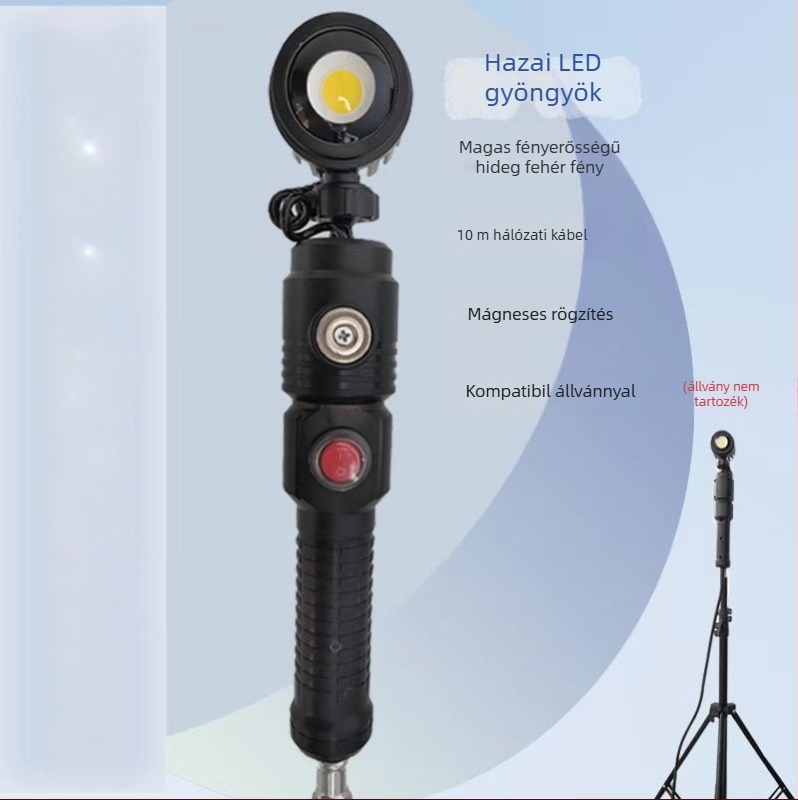 LED sarkos falikar tartóval, belső sarok megvilágításhoz, nagy fényerő (LED, falra szerelhető, belső sarok, tartó, nagy fényerő)