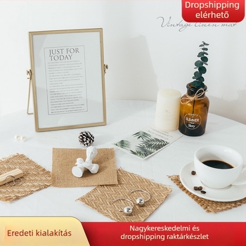 Termékfotózáshoz díszítő elemek — Burlap anyag, Márka Light, Shadow and Stars