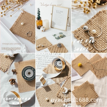 Termékfotózáshoz díszítő elemek — Burlap anyag, Márka Light, Shadow and Stars