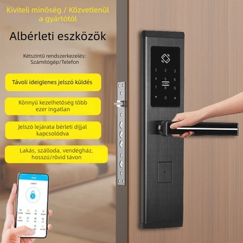 Tongtong lock by Songda – Okos ajtózár Bluetooth, jelszavas zár, zár kártyaolvasó, zár kód, szállodákhoz és apartmanokhoz