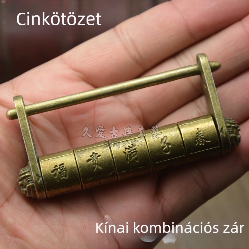 Vízszintes kombinációs lakat rozsdamentes acélból
