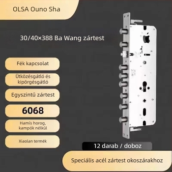Onosa S8 Zár acélból készült teljesen elektronikus zár fogaskerék-mechanizmussal, jelszós és ujjlenyomatos hozzáféréssel; Modell S8, ujjlenyomat-tár 1, 23 oldások, szkennelés <1s, szállítás AC