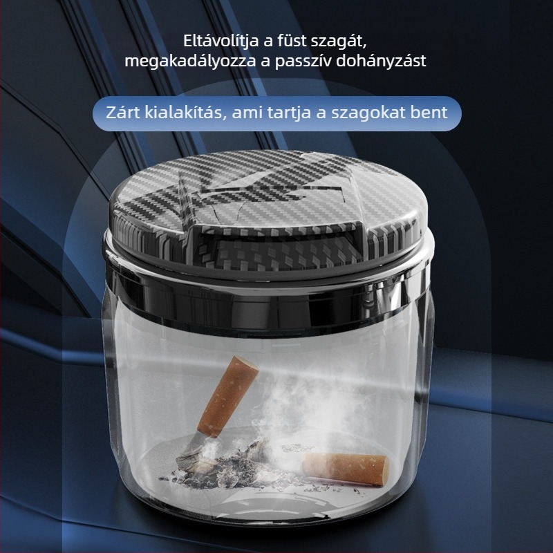 Kerámiából készült autó hamutartó fedéllel | Model 028, biomimikus gyártási folyamat, otthon és autó használatra egyaránt — Zhenshangle